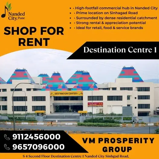 Commercial Space for Rent in Nanded City
