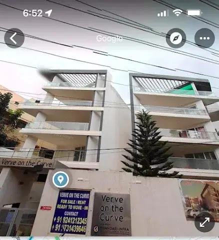 3 BHK Flat for Rent in Outer Circle Road