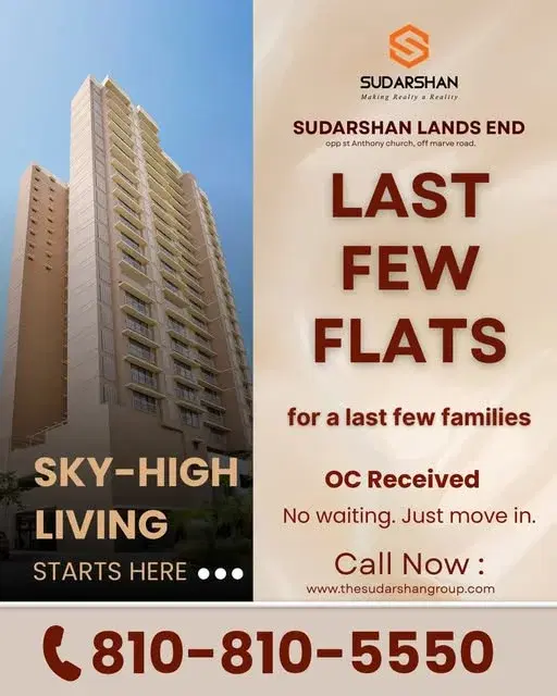 Flat for Sale in Marve Road