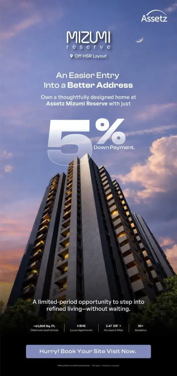 Flat for Sale in Kudlu (off HSR Layout)