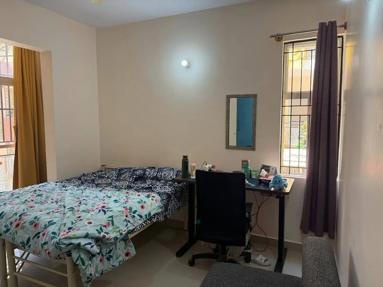 Single Occupancy for Male in 1 BHK Flat for Rent in Whitefield