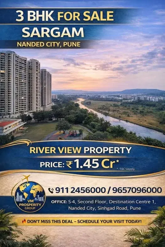 3 BHK Flat for Sale in Sargam