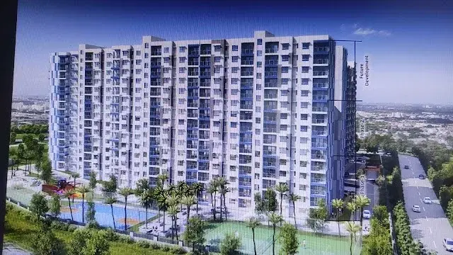3 BHK Flat for Rent in Adarsh Lakefront