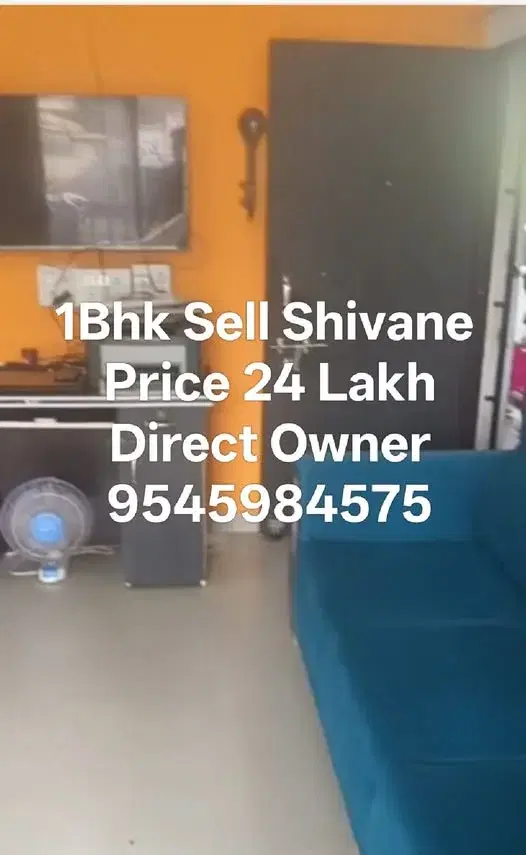 1 BHK Flat for Sale in Shivane