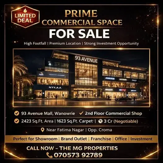 Commercial Space for Sale in Avenue Mall