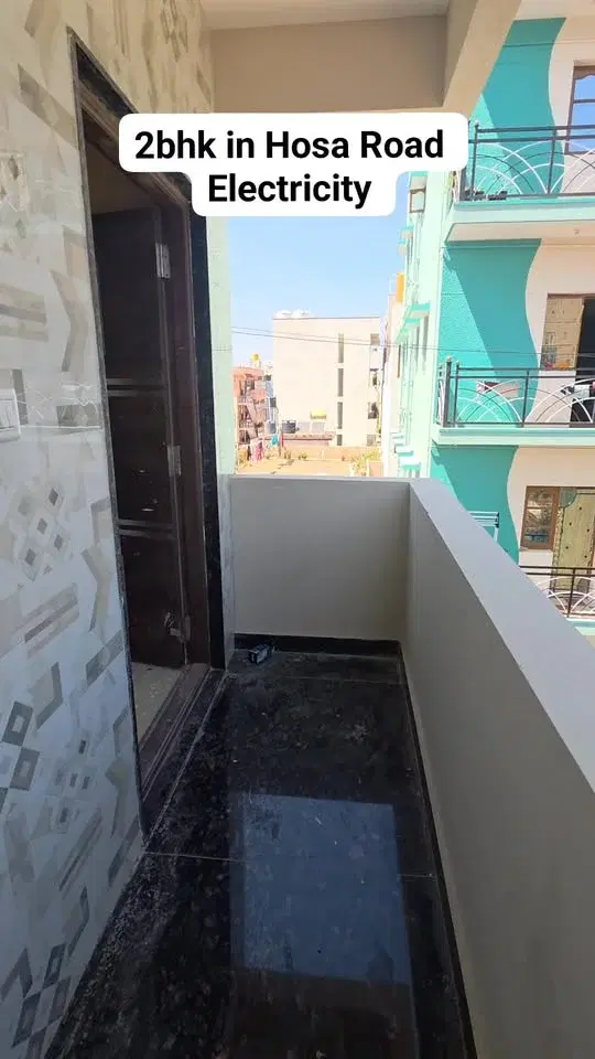 2 BHK Flat for Rent in Hosa Road