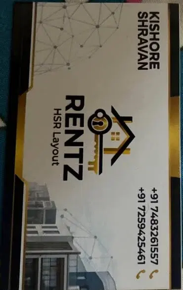 1 BHK Independent House for Rent in Hsr prime location