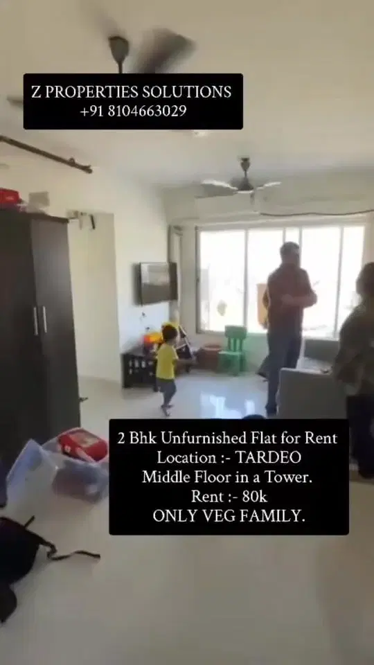 2 BHK Flat for Rent in Tardeo