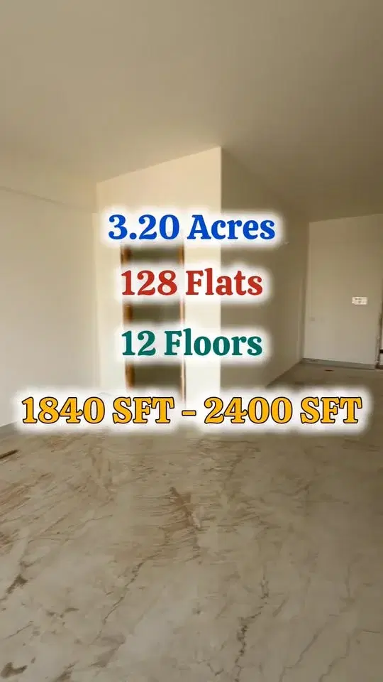 3 BHK Flat for Sale in Chandanagar Near Hitech City