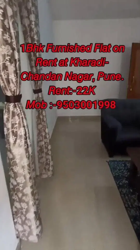 1 BHK Flat for Rent in Kharadi -ChandanNagar,Pune