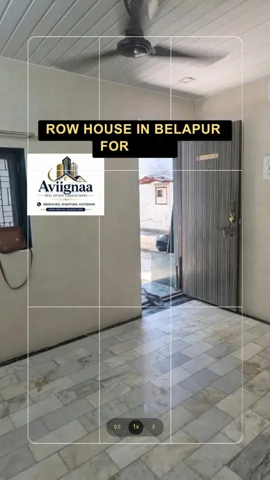2 BHK Villa for Rent in Belapur CBD