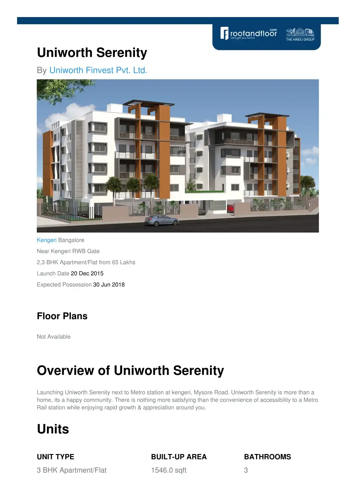 Uniworth Serenity