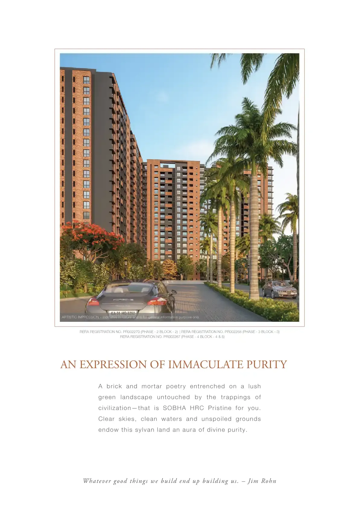 Sobha Hrc Pristine Phase 3 Block 3