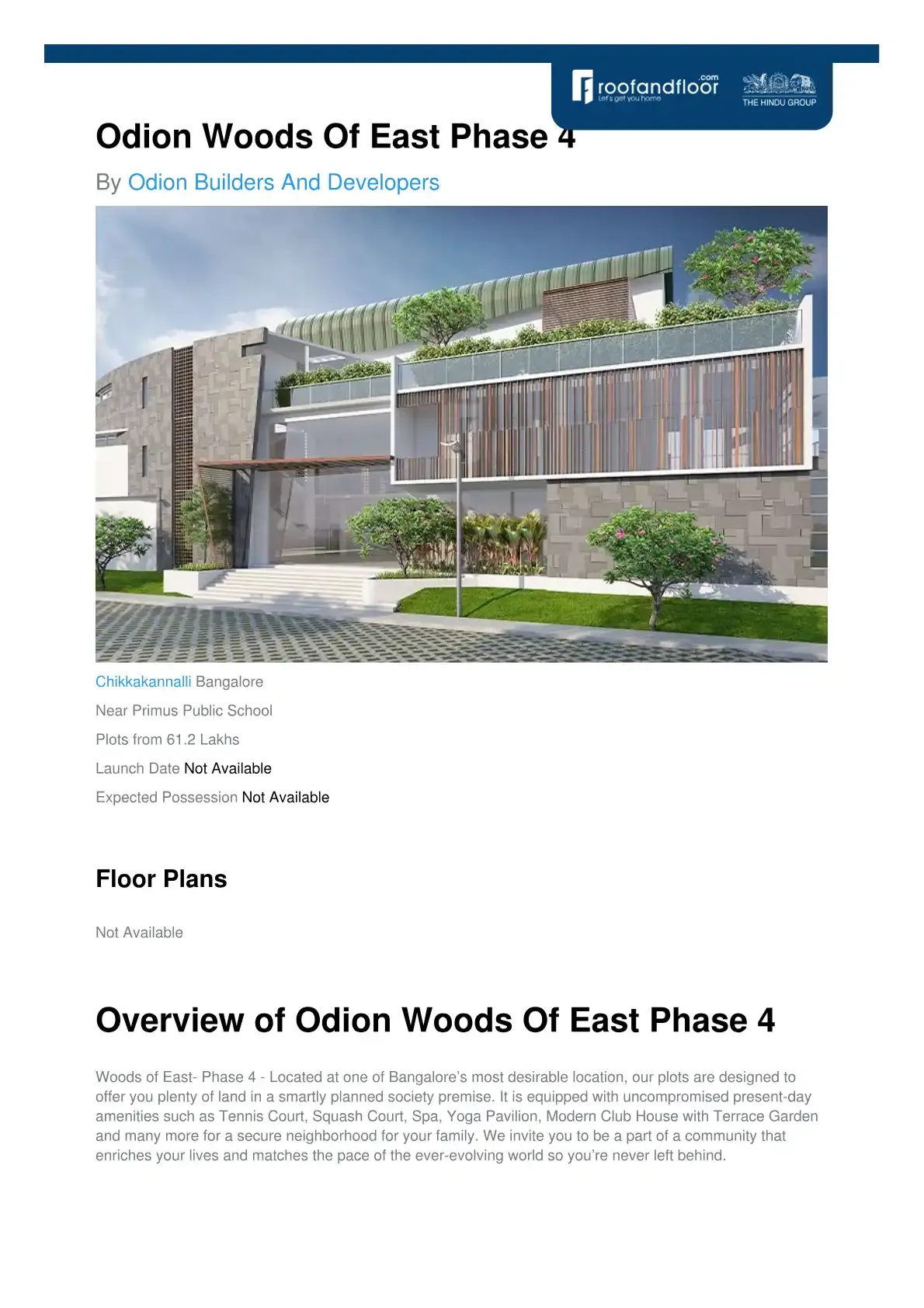 The Woods of East Phase 4