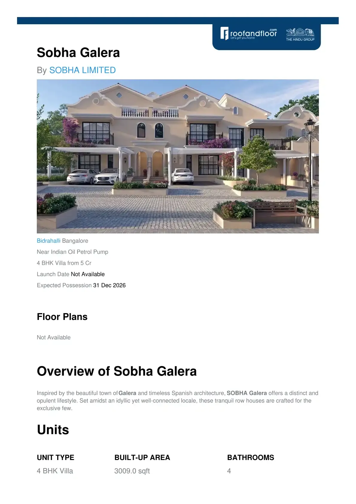 Sobha Galera