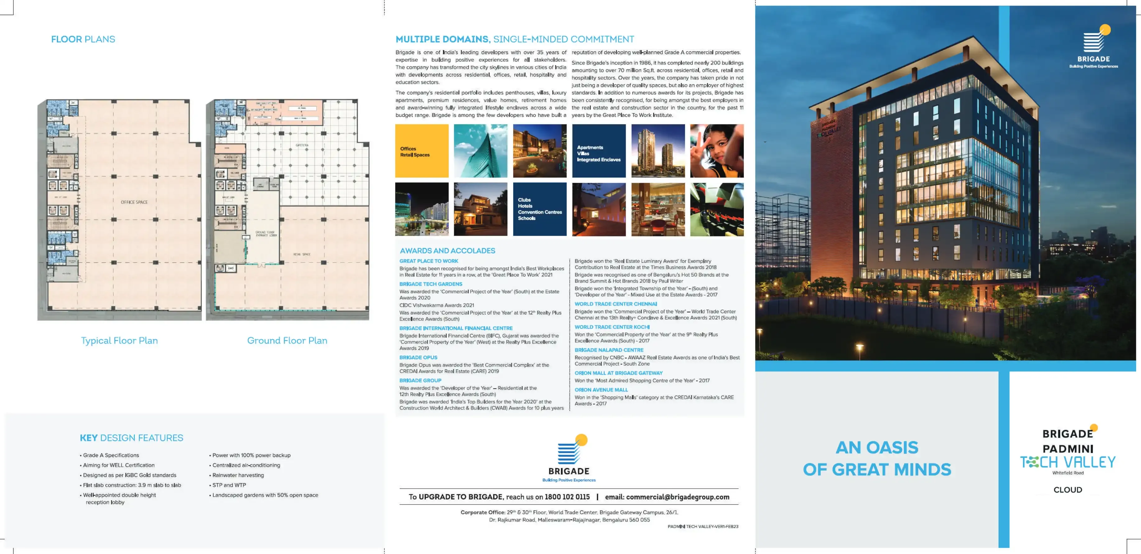 Brigade Padmini Tech Valley Cloud