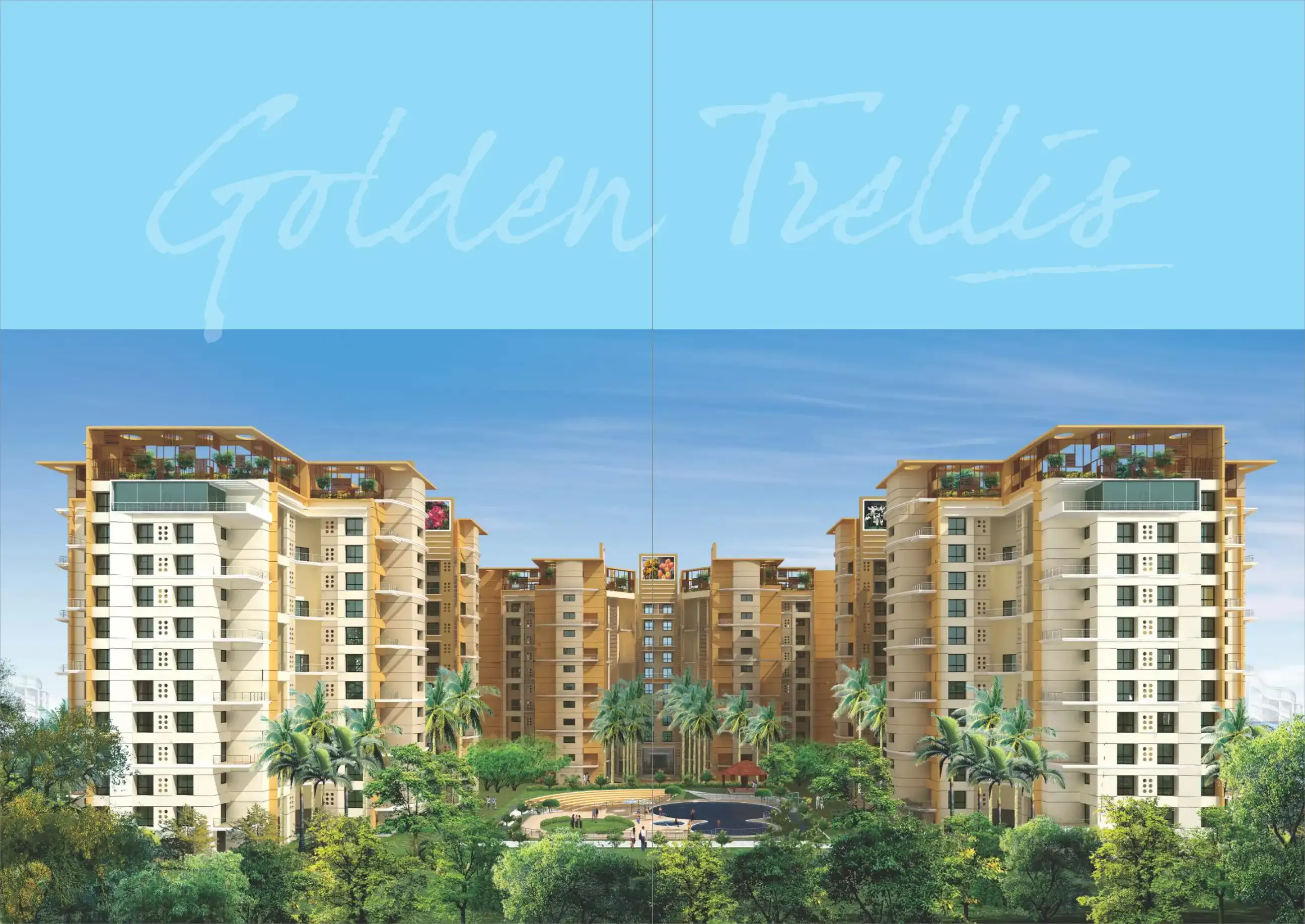 Golden Trellis A Building